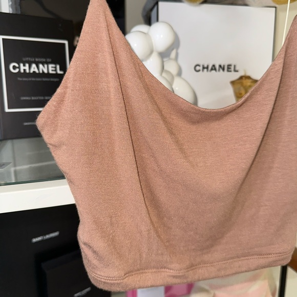 Joah brown cropped cami - Picture 6 of 7